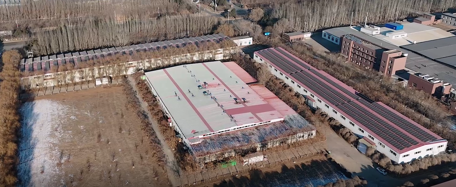 C&I installation on a food factory powered by 638kW solar PV and 12 SDT G3