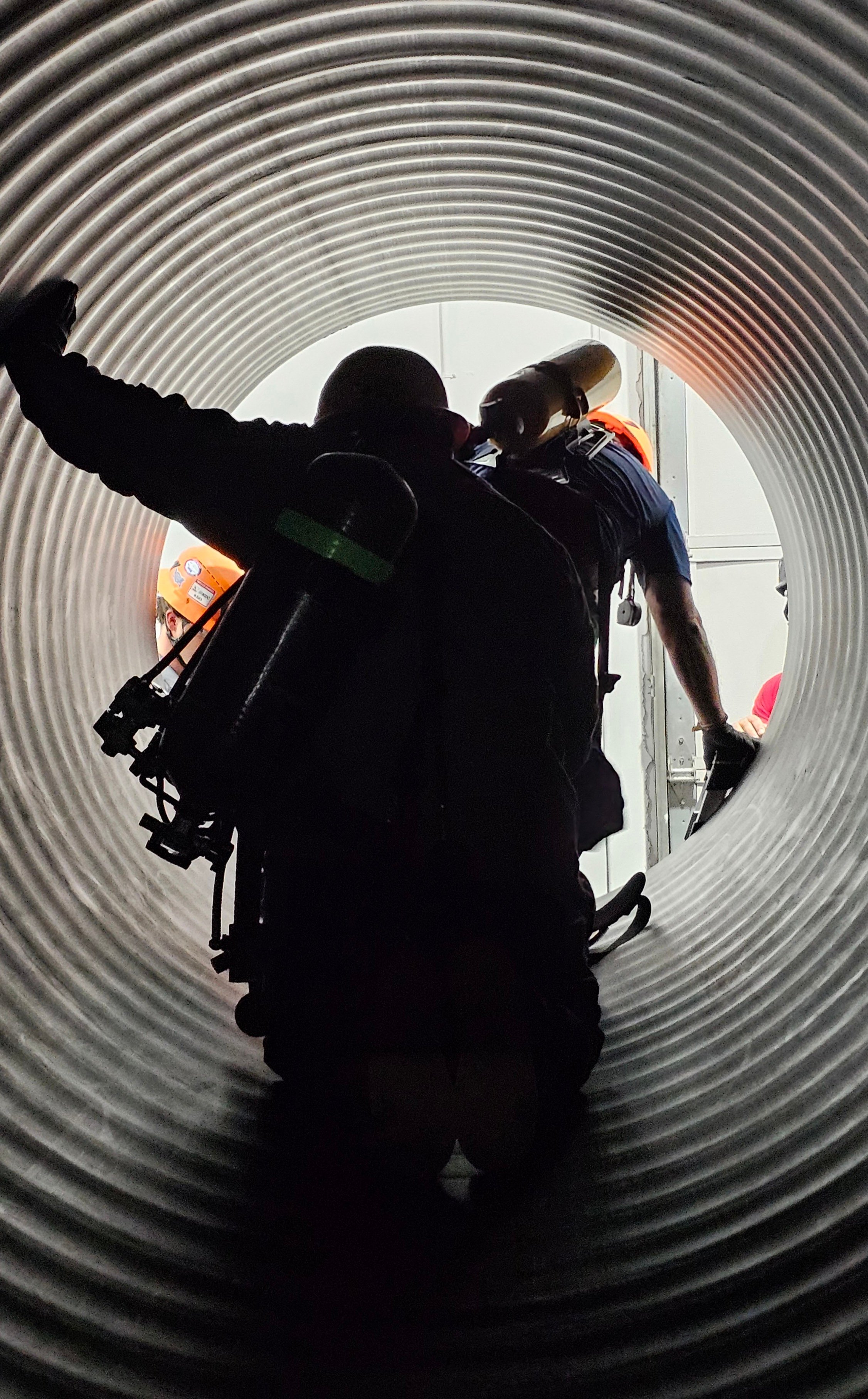 Confined Space Rescue Training - Horizontal
