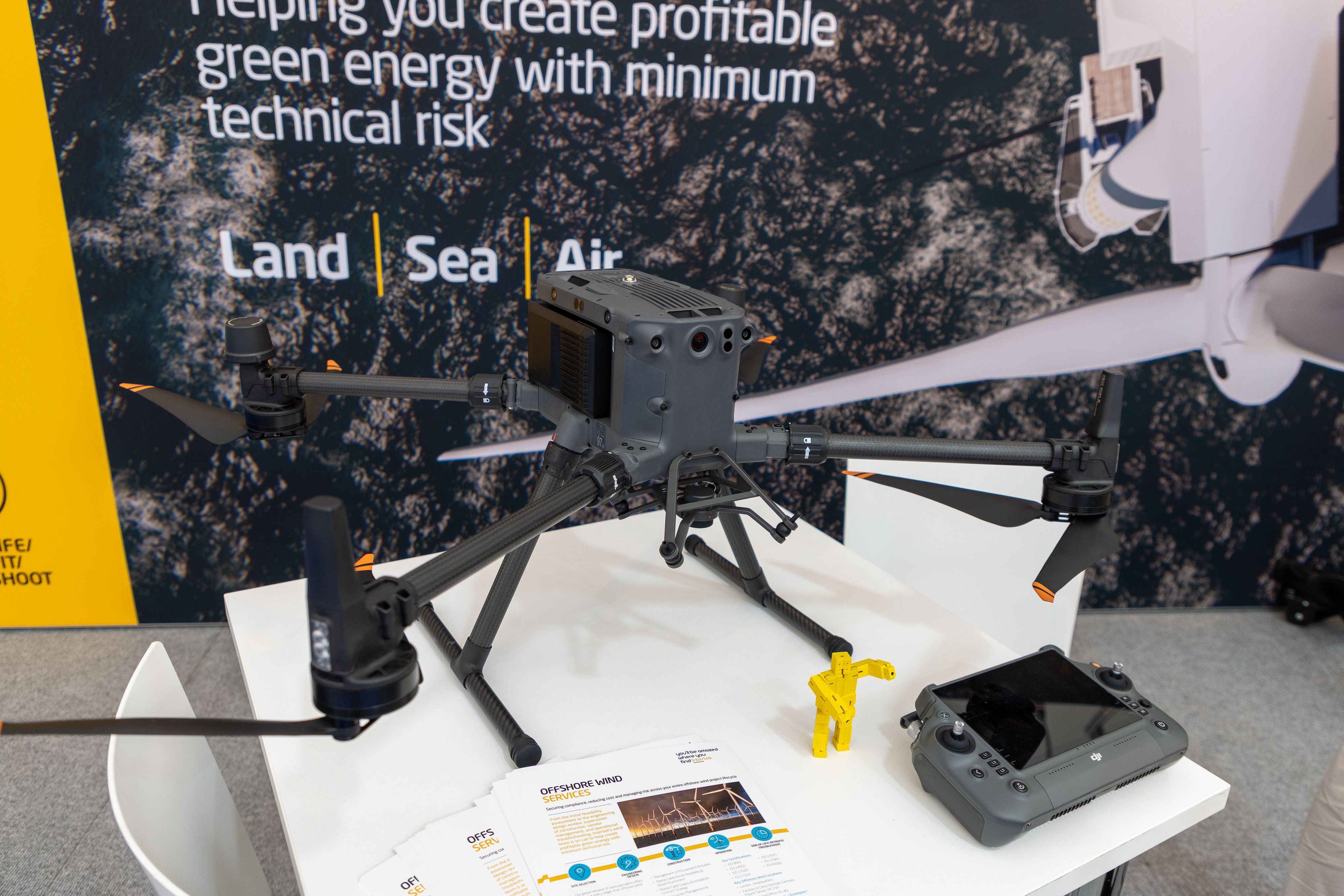 Drone at HUSUM WIND 2025©MHC