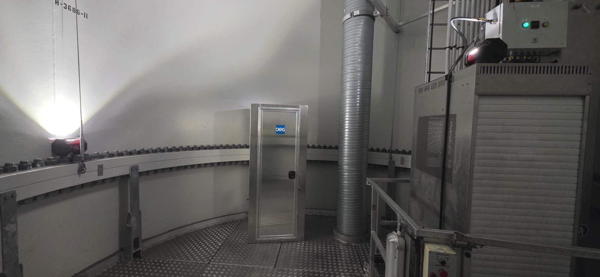 OEG welfare unit installed