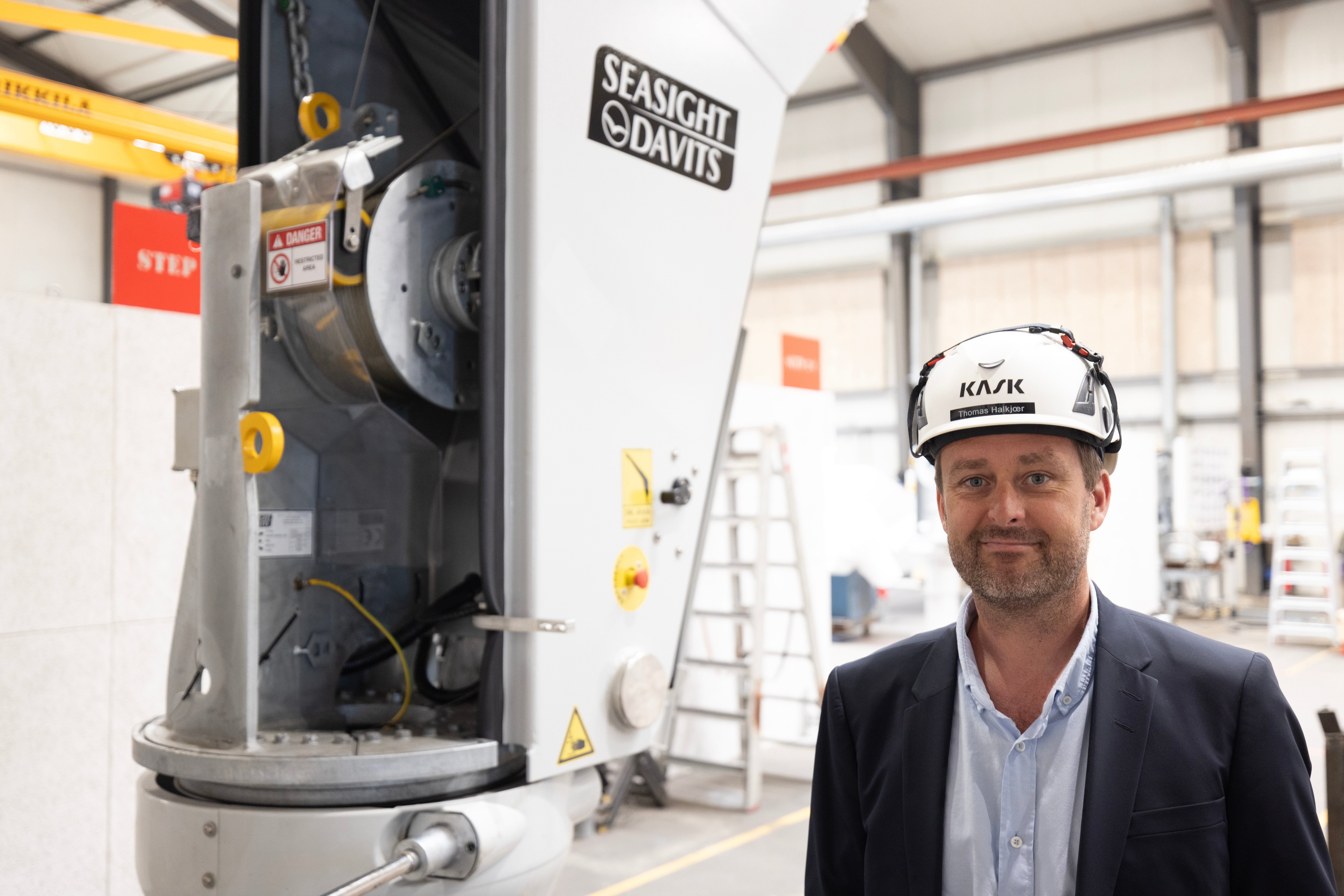 Seasight Davits CEO Thomas Halkjær Kristensen