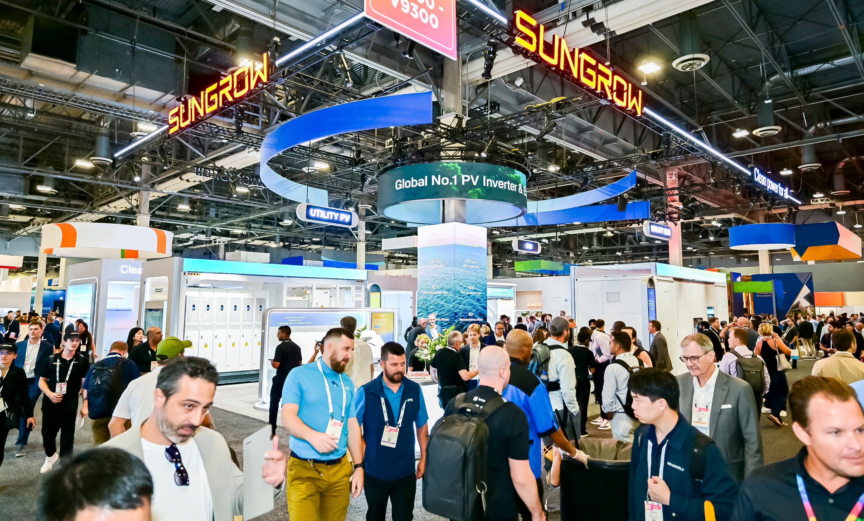 Sungrow Booth at RE+ 2025