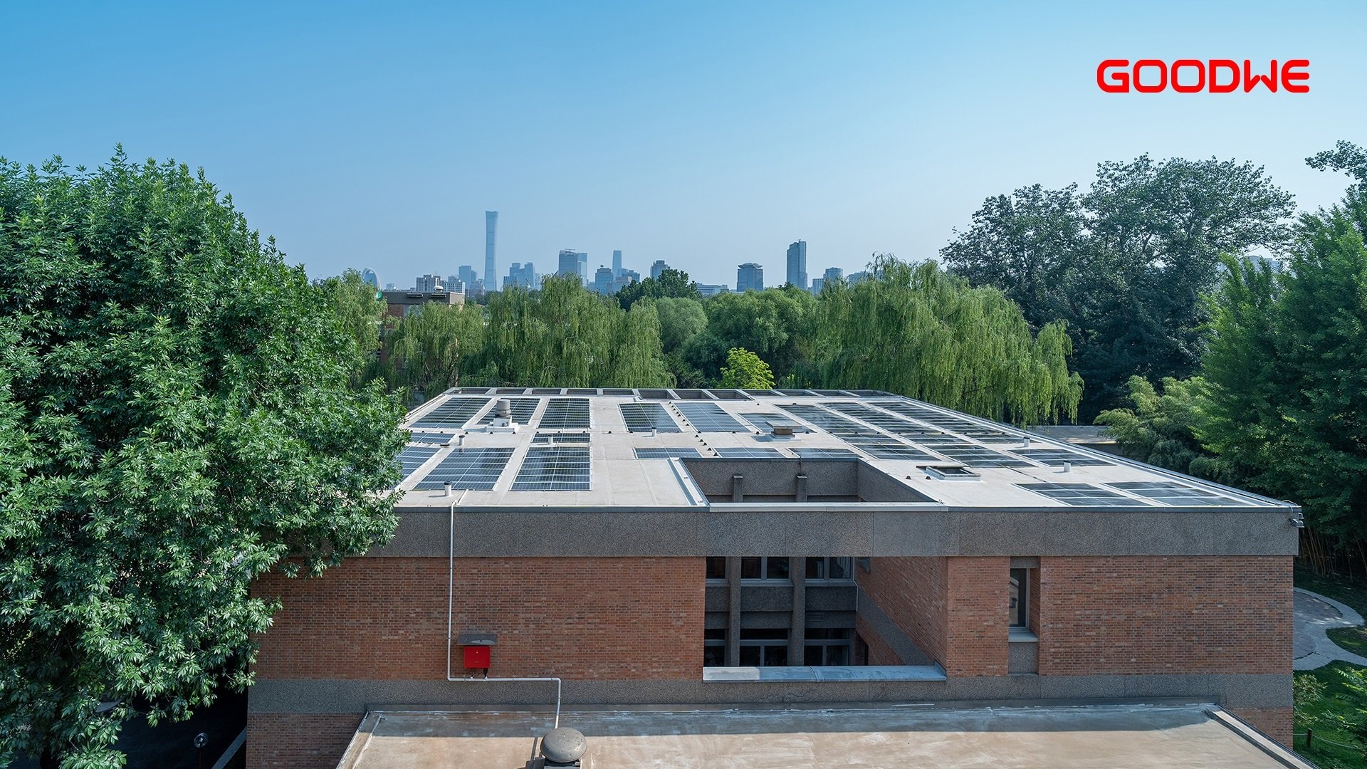 The Embassy of Switzerland in China embraces solar with GoodWe inverters and light-weight modules (1)