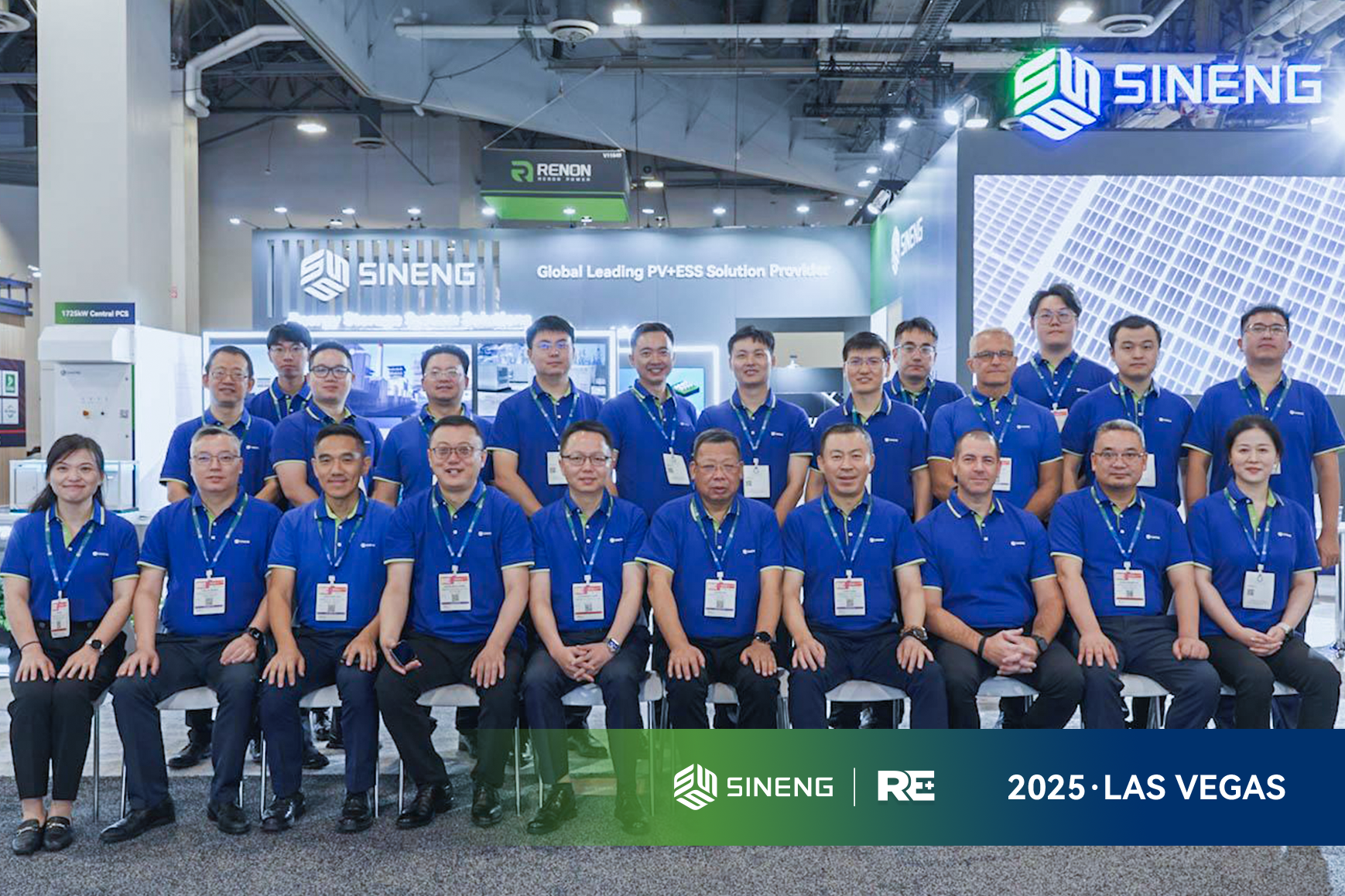 Sineng Electric Showcases Next-Generation PV + ESS Solutions at RE+ 2025 image