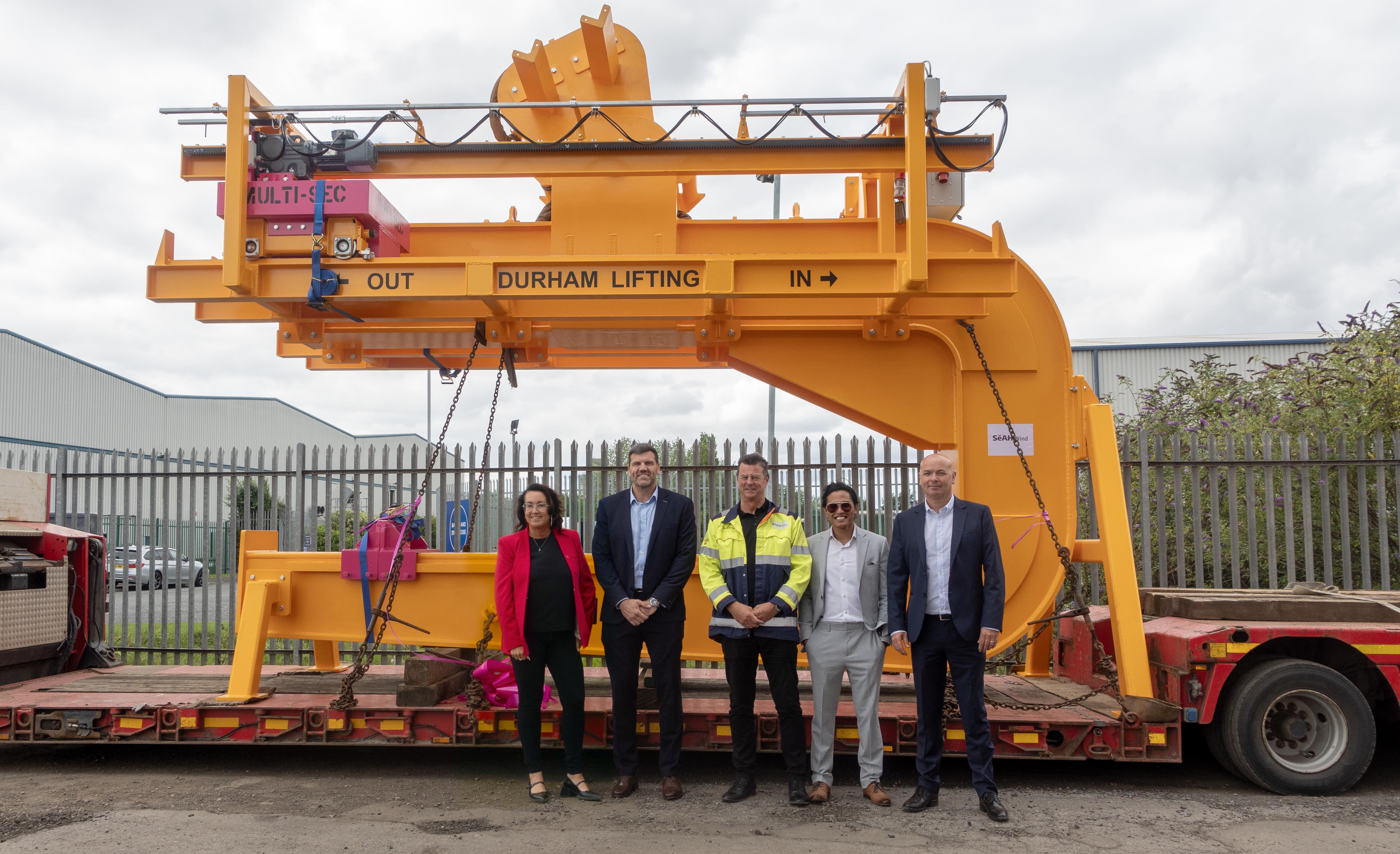Multisec Delivers One of the Largest C-Hooks for Offshore Wind Sector image