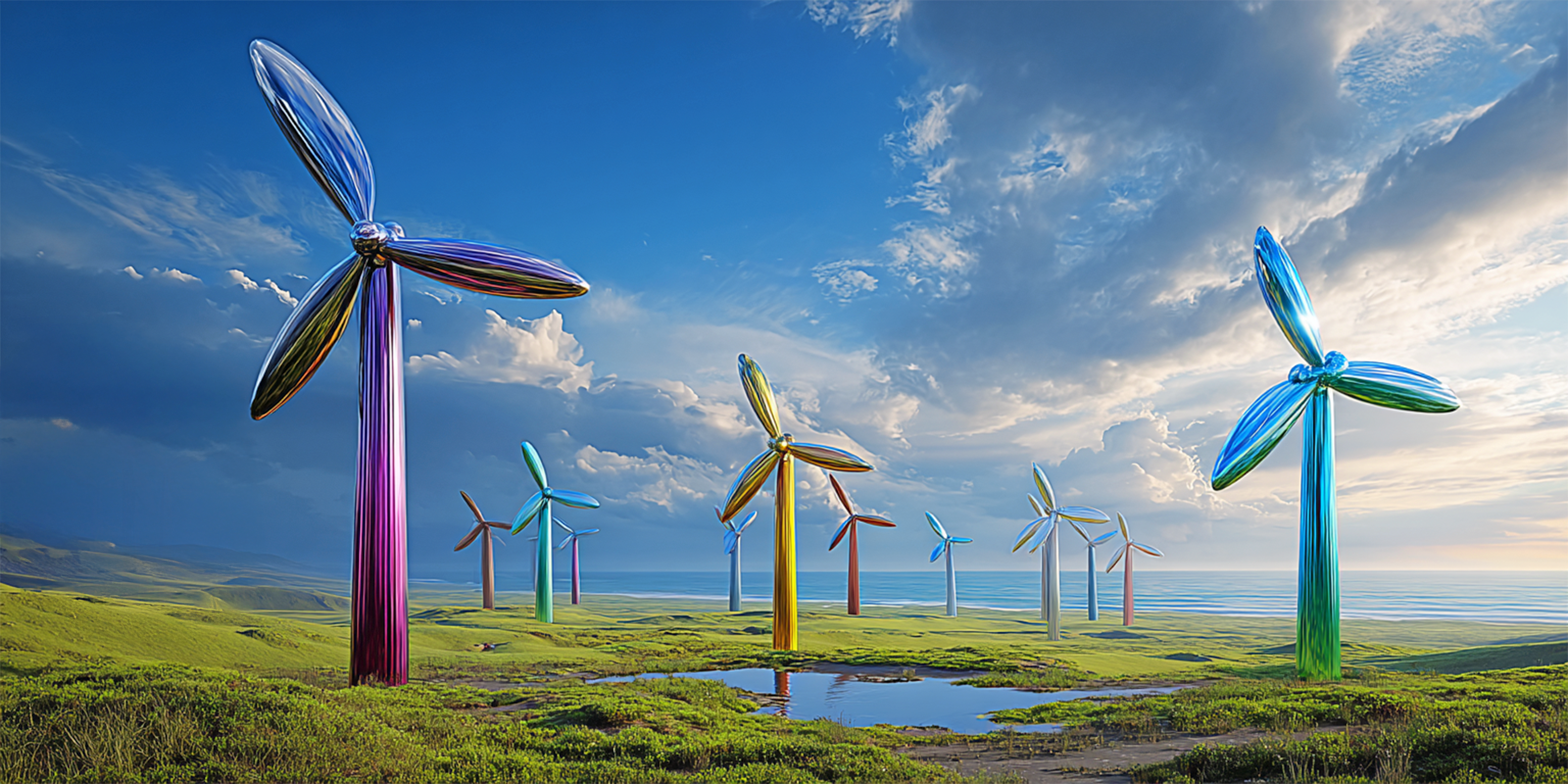 Shiny new giants: accredited yield turns repowering into bankable energy image