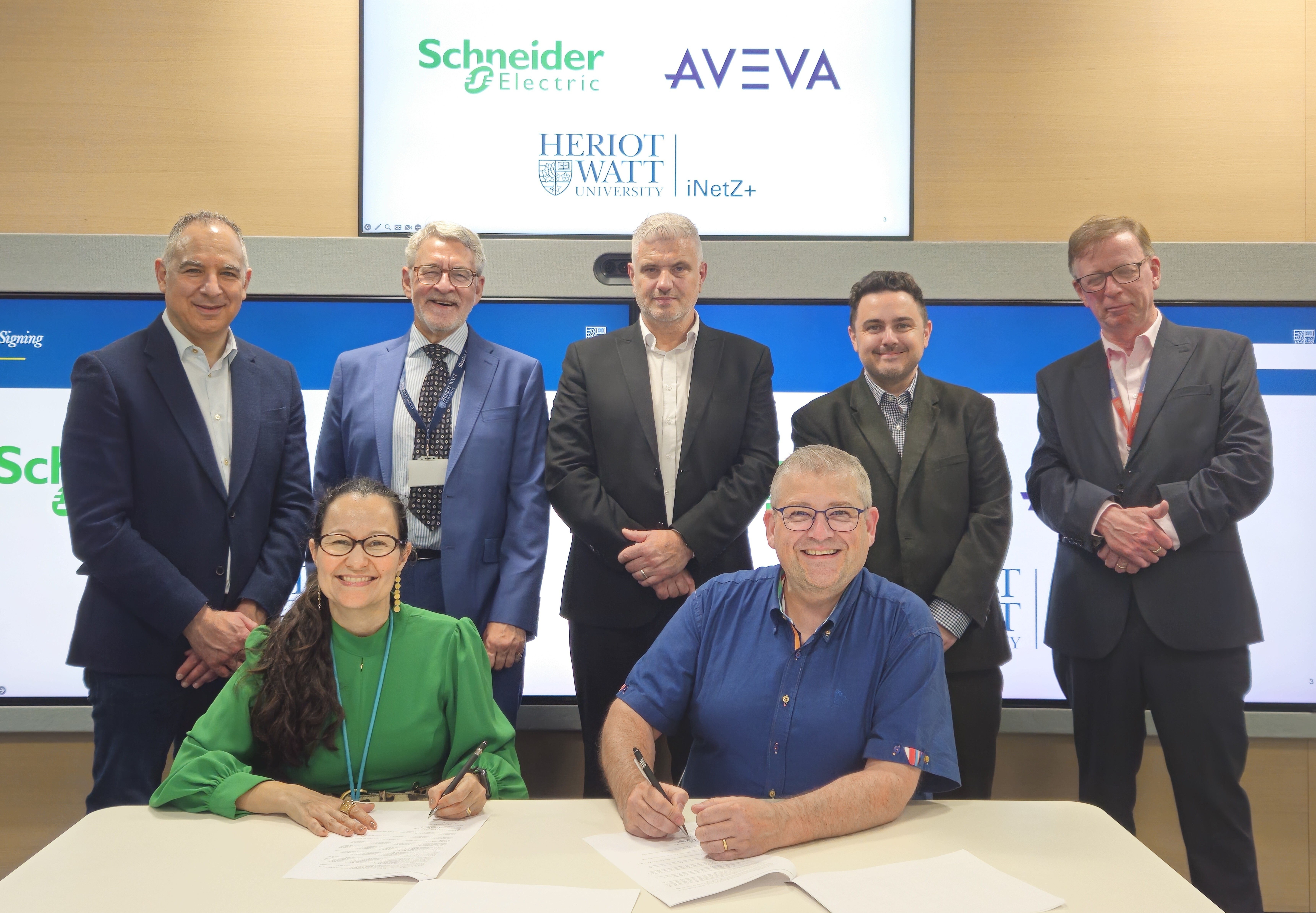 AVEVA, Schneider Electric and Heriot-Watt University to Explore Digital Twin Technologies for Net Zero Energy and Transport Infrastructure image