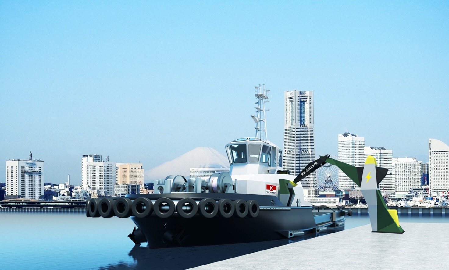 The Launch of a Pure Battery - powered EV Harbor Tugboat Development Project image