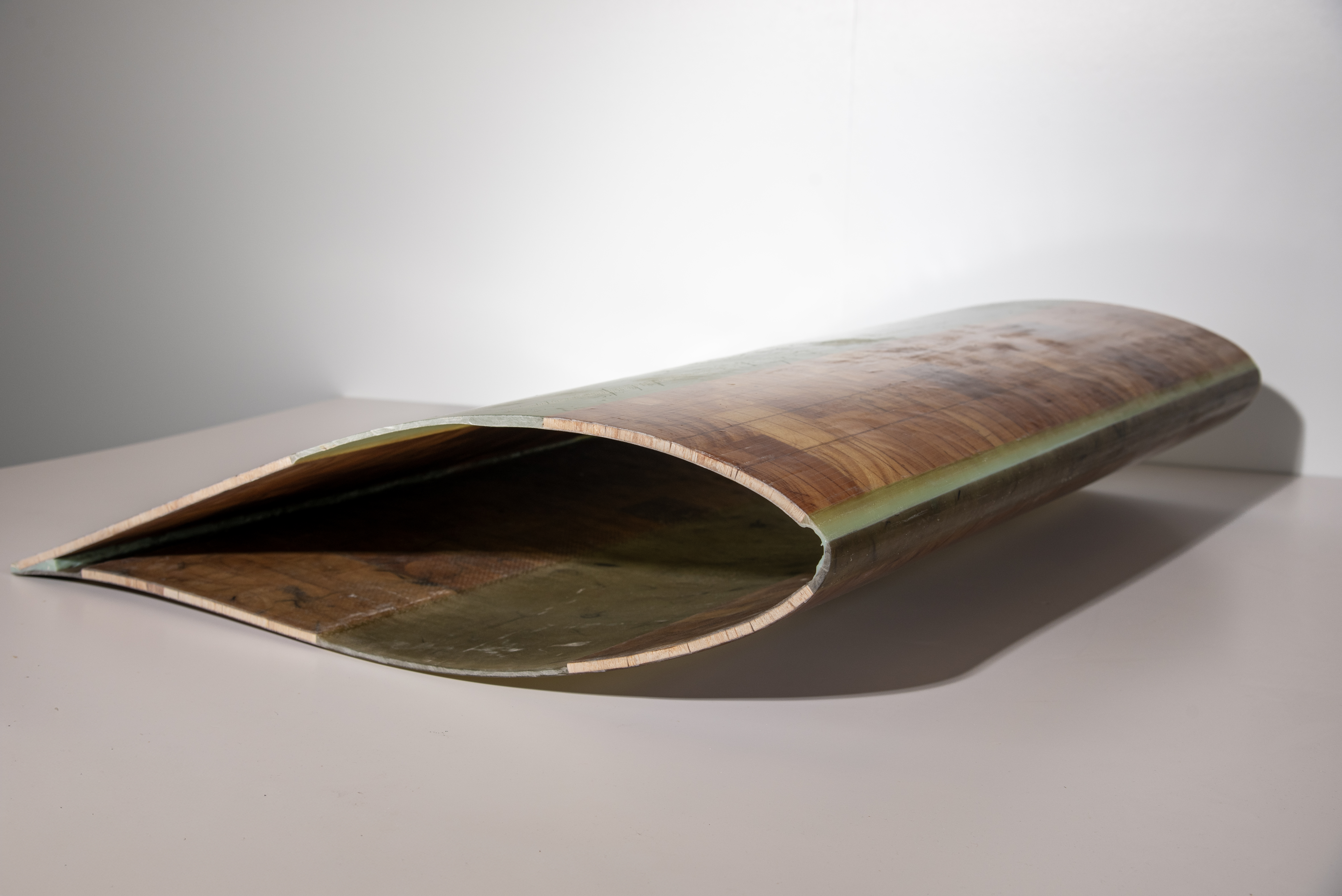 Wind turbine blade made from recycled materials image