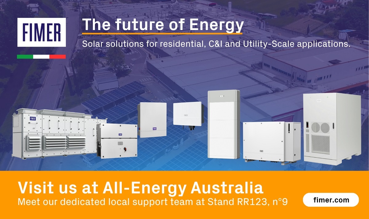 FIMER AT ALL ENERGY AUSTRALIA 2025, THE SOUTHERN HEMISPHERE'S LARGEST CLEAN ENERGY EVENT image