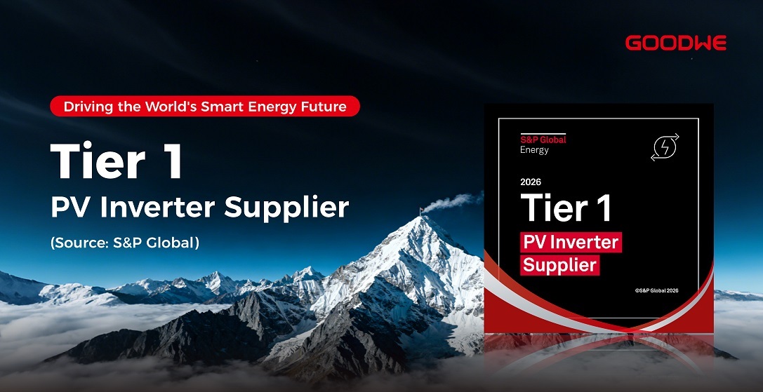GoodWe secures status as Tier 1 cleantech company from S&P Global Energy for second consecutive year image