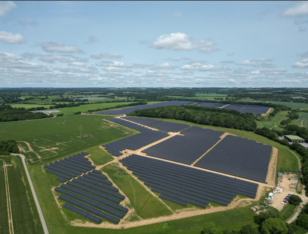NextEnergy Energises 60MW UK Solar Project ‘Hatherden’ image