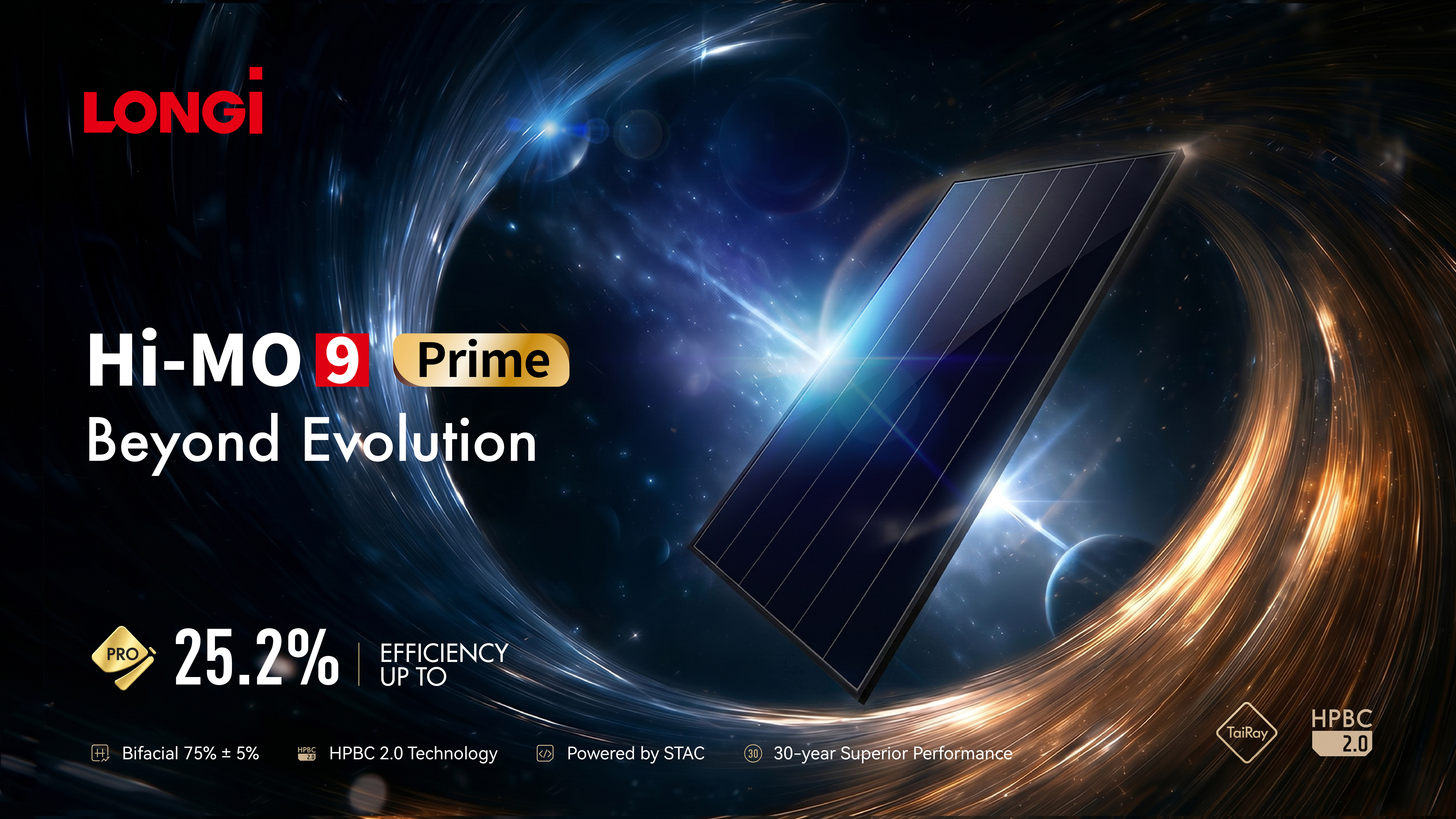 LONGi to premiere Hi-MO 9 Prime at Intersolar Europe, redefining Utility-Scale solar asset value with advanced BC technology image