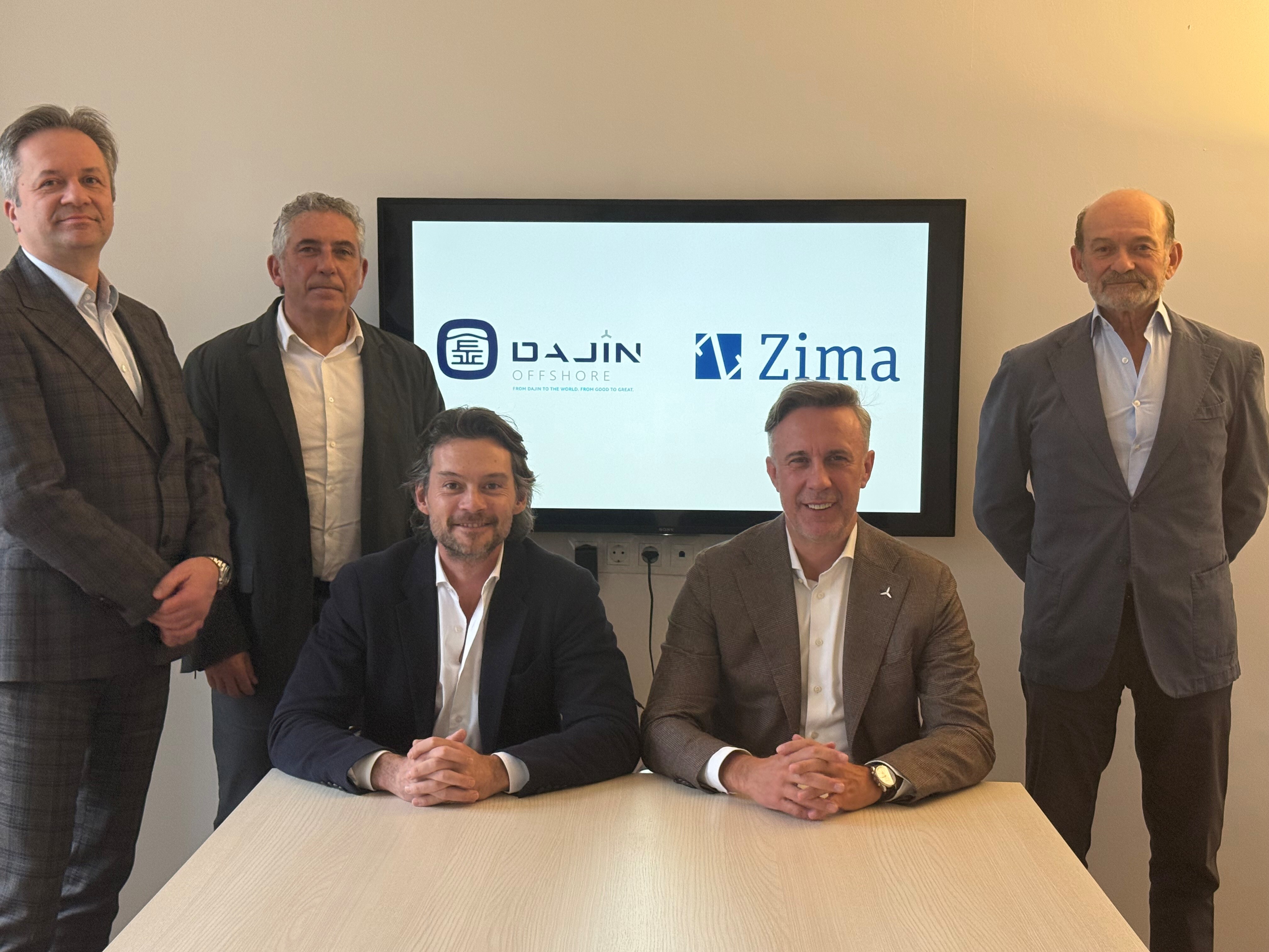 Dajin Offshore and Zima Equity Investments sign agreement for partnership to develop Offshore Wind foundations manufacturing facility in Gijon (Asturias/Spain) image