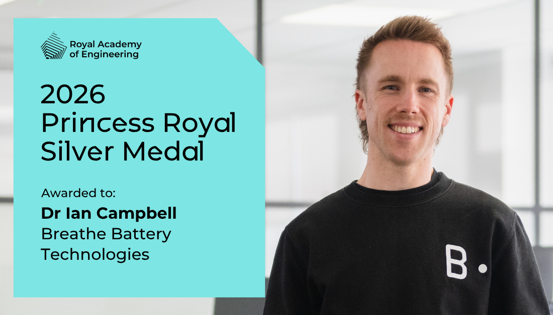 Top UK engineers to receive The Princess Royal Silver Medal image