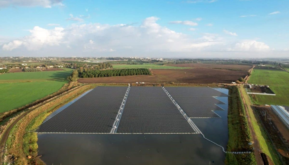 BELECTRIC builds another large-scale floating PV plant in Israel image