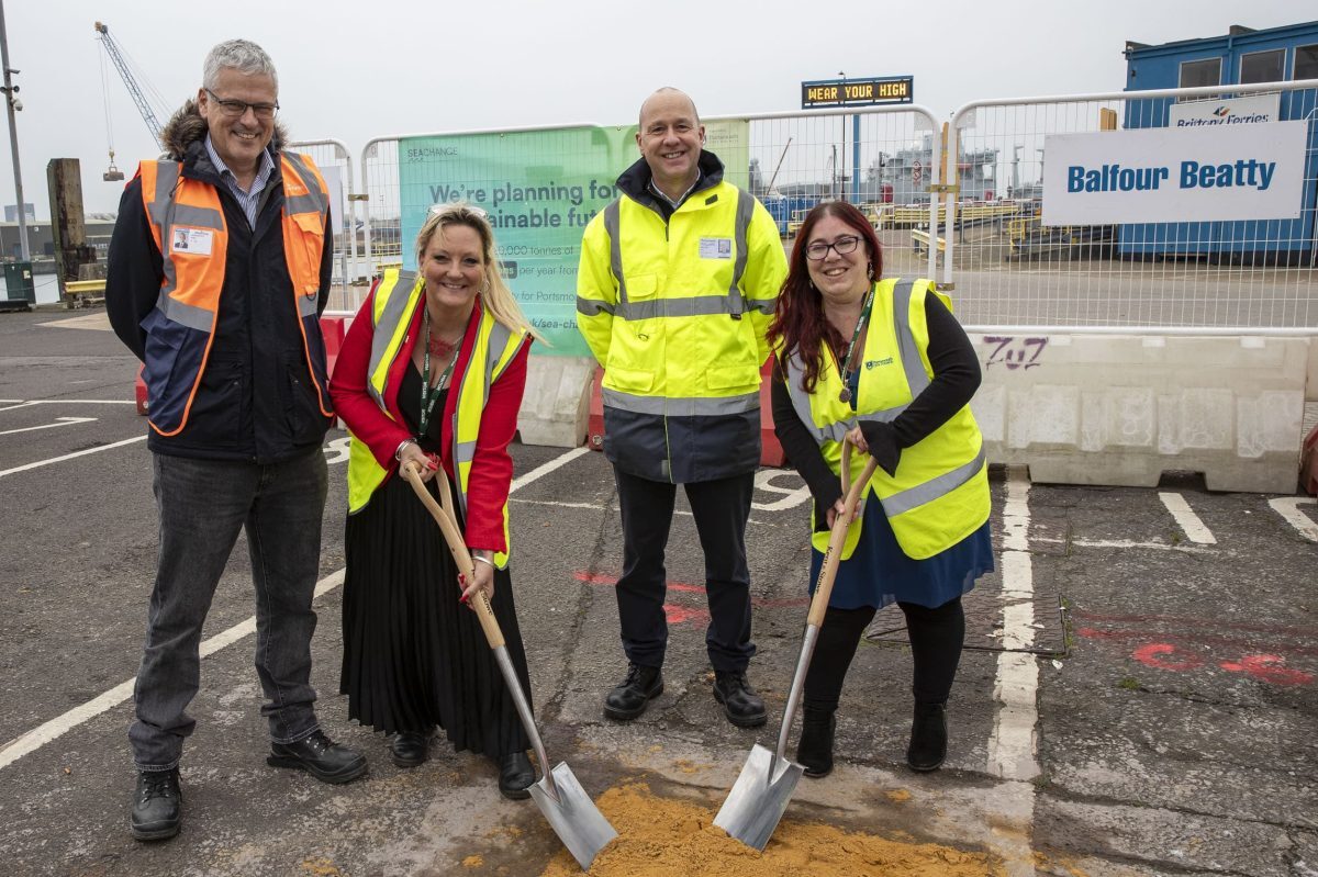 Work starts to install port's pioneering shore power system image