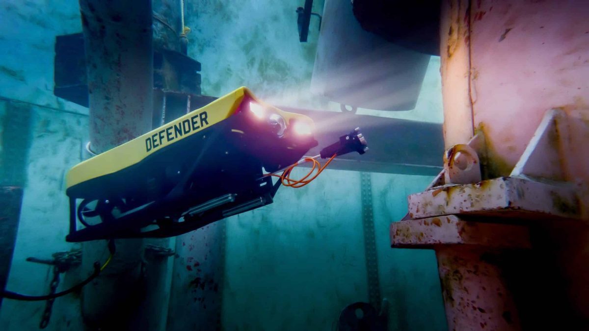 Rugged, nimble, underwater robots help to maintain offshore wind farms image