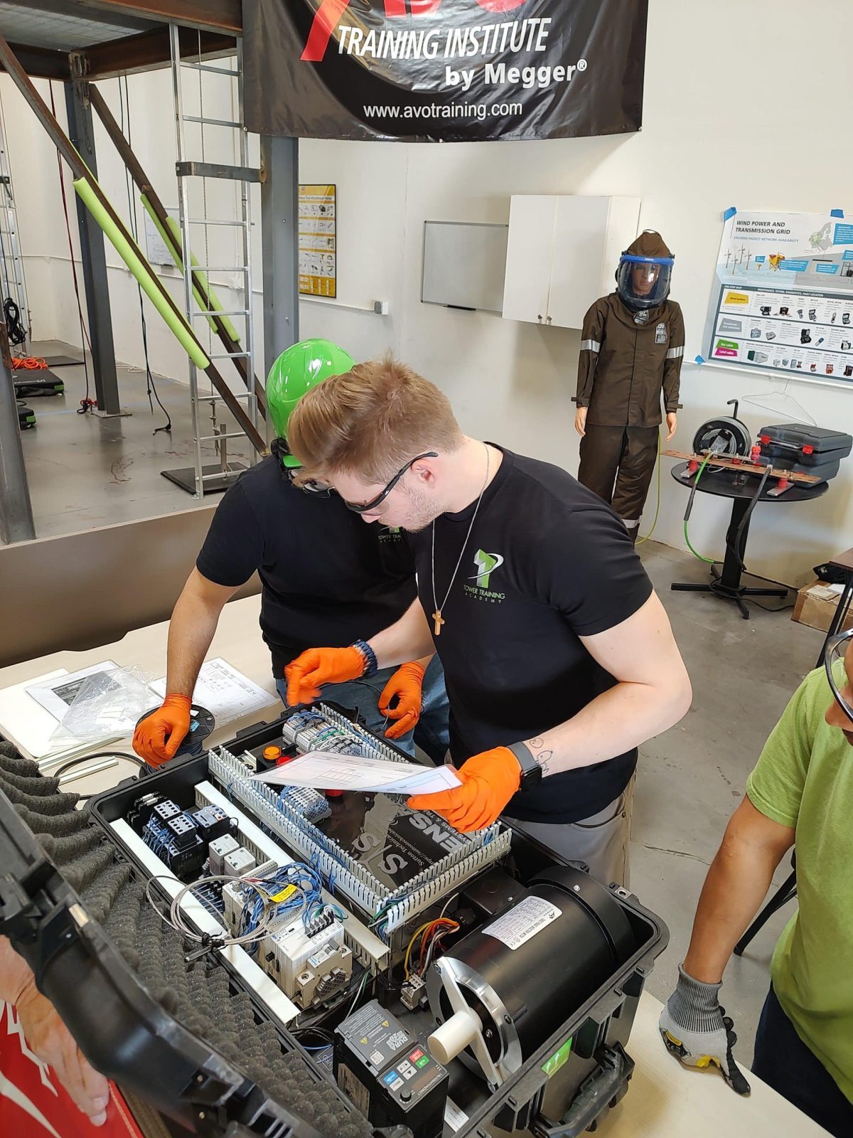 The future of energy: turbine and battery storage technicians image