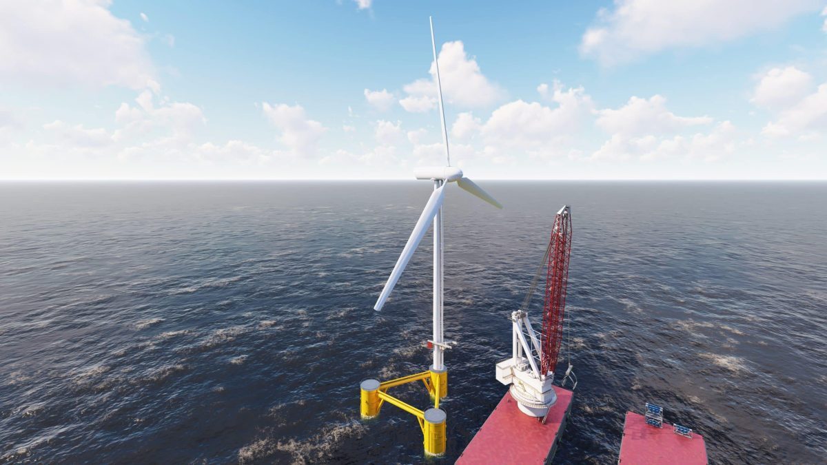 Streamlining floating offshore wind port installations image