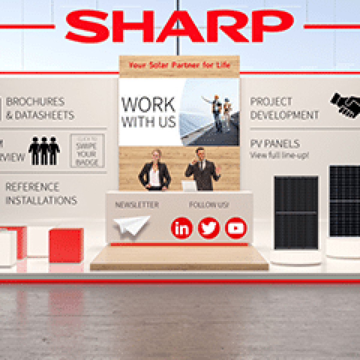Sharp Energy Solutions Europe joins the worldwide first e-marketplace Solar & Storage DigiCon platform and proudly announces to be a founding partner image