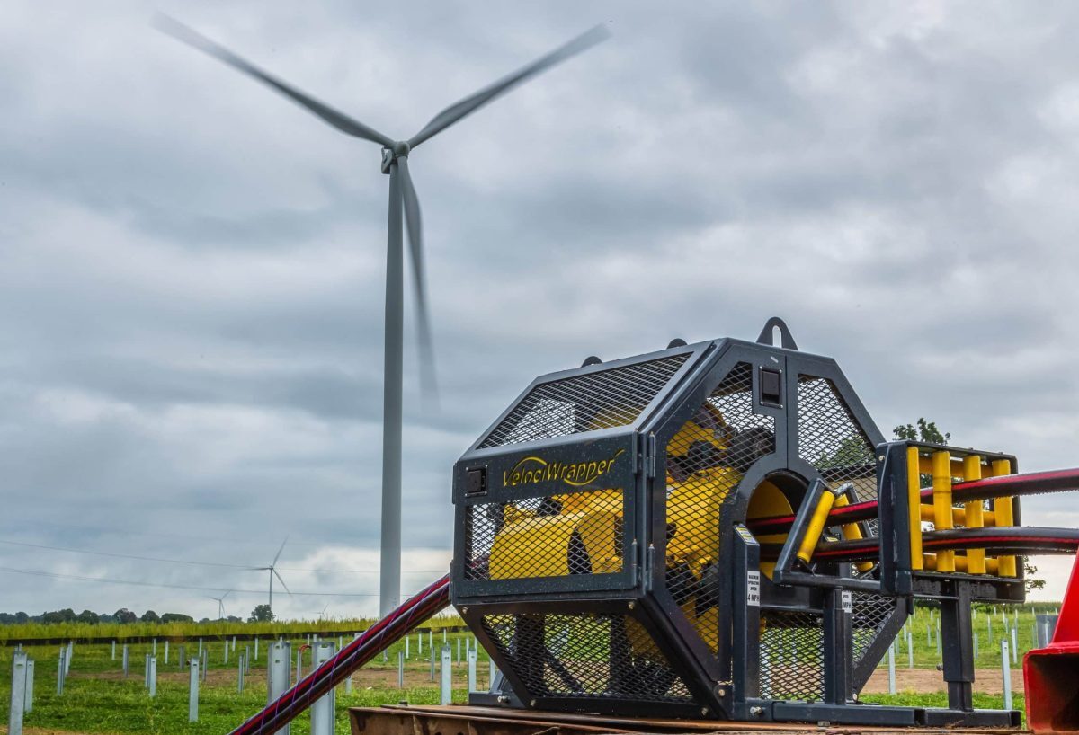 Meet the VelociWrapperTM, a Newly Patented Creature Speeding up Clean Energy Installations image