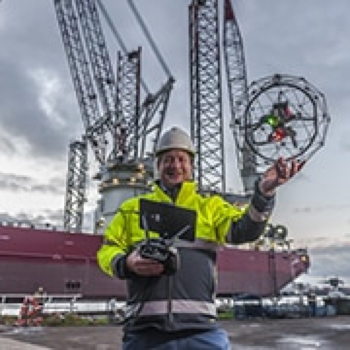 Global Drone Inspection to take on specialist demand for drone and ROV services from RIMS BV image