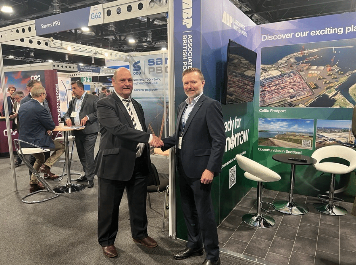 ABP and Sarens enter into strategic collaboration to support Floating Offshore Wind at Port Talbot image