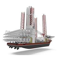 ATLAS A-CLASS new WTIV tailored for large-scale Wind Farm Installations image