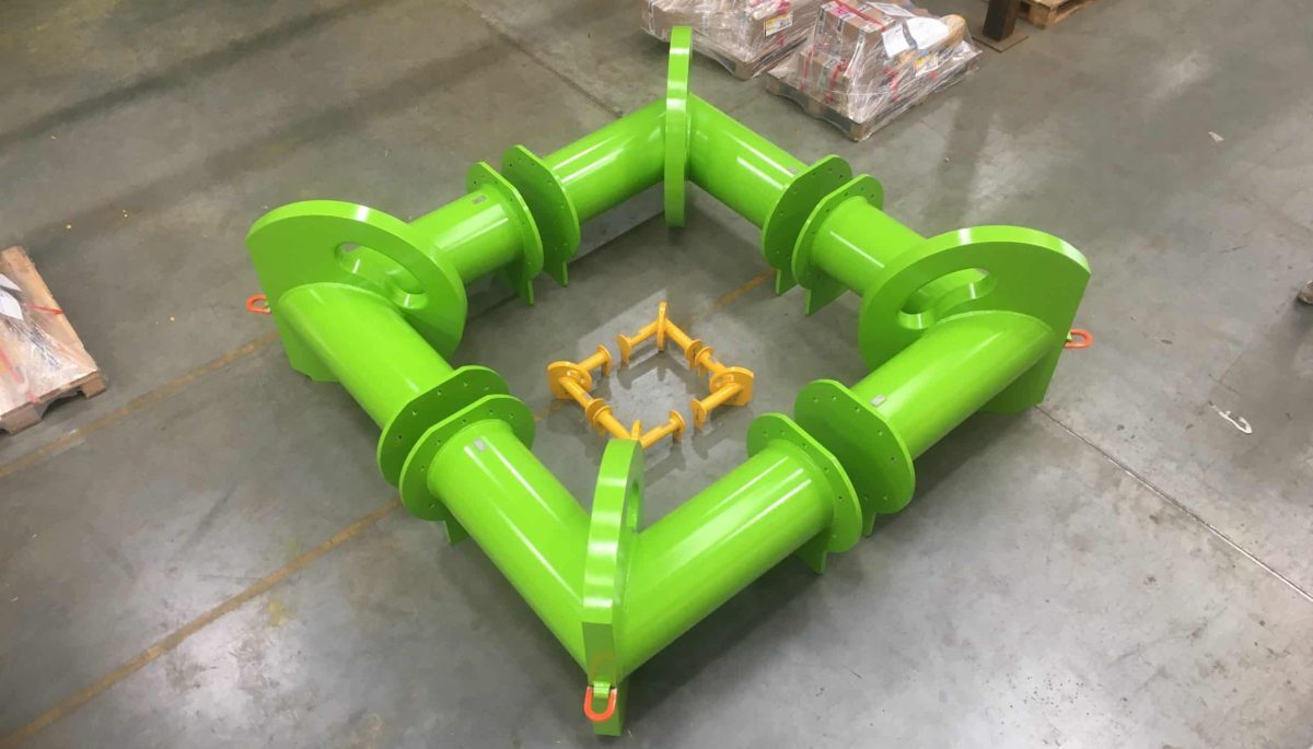 Modulift, the lifting equipment specialist based in Poole, Dorset in the UK have manufactured their first ever CMOD 250 corner units. image