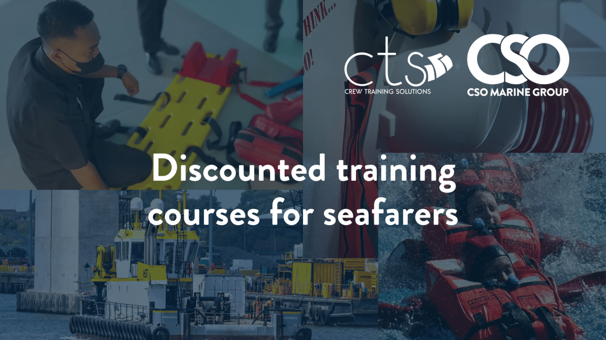 CSO Marine Group partners with Crew Training Solutions to offer discounted seafarer courses image