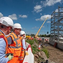 Delivery of flagship recycling facilities at Edmonton EcoPark reach next phase of construction image