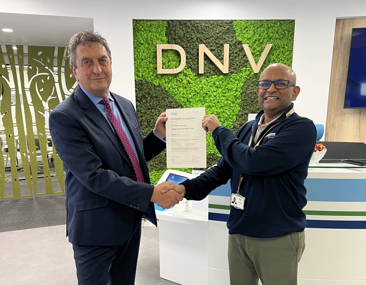 Tugdock hits key milestone as its pioneering TSP technology earns DNV endorsement image