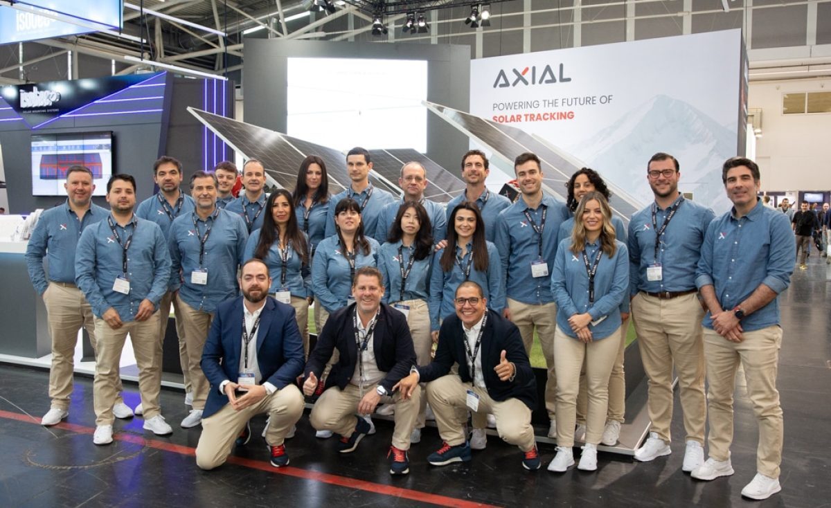 AXIAL Unveils its AxialTracker Range to Over 100,000 Visitors atIntersolar Europe image