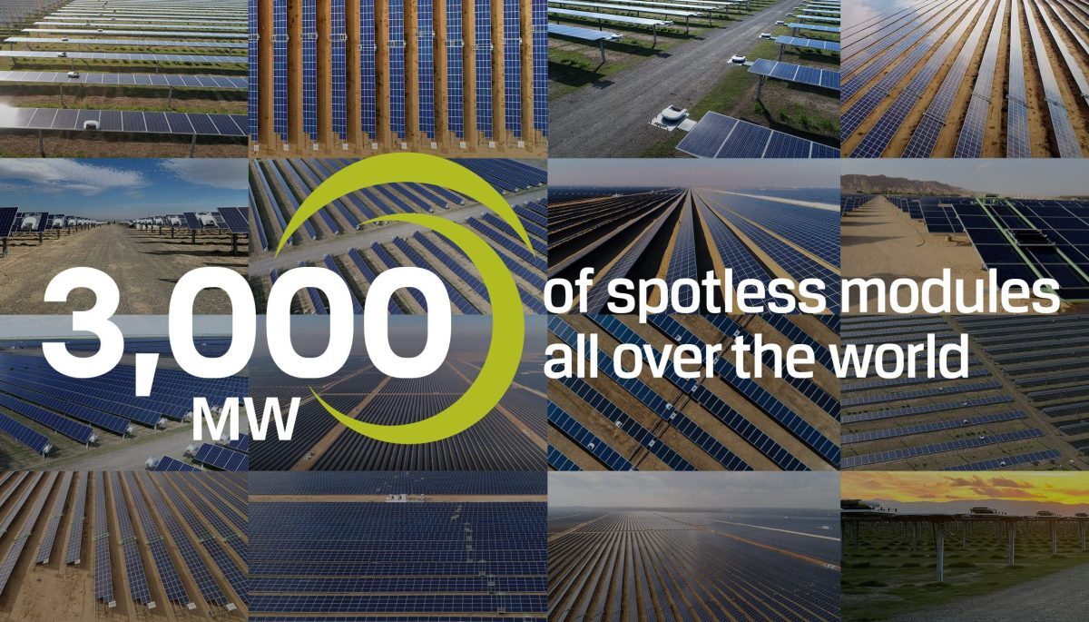 Ecoppia reaches an unprecedented milestone crossing 3,000MW of global projects image