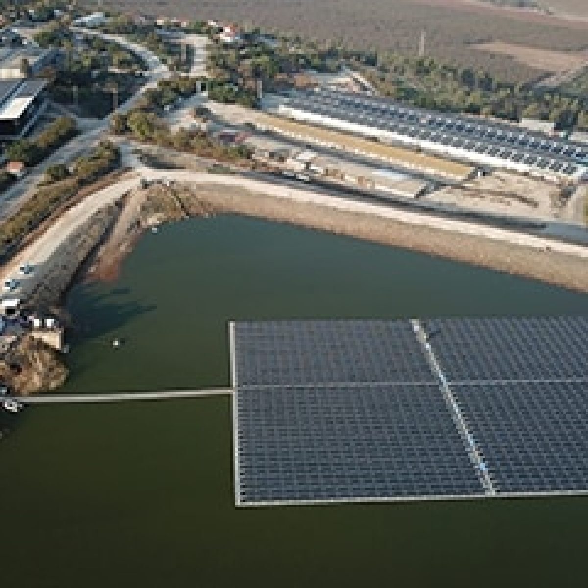 BELECTRIC builds one of the largest floating PV plants in Israel for EDF image