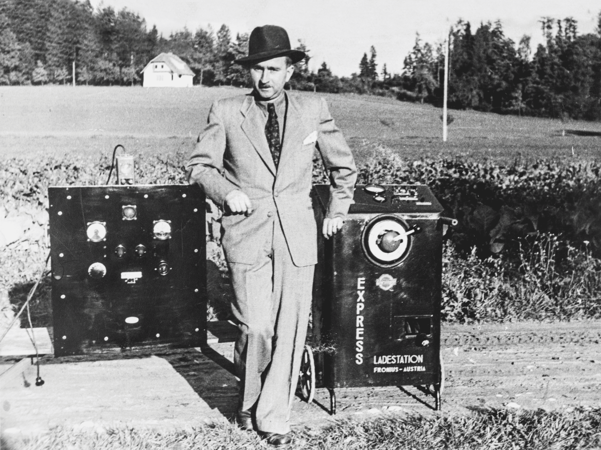 80 years of innovation. 80 years of technology. 80 years of Fronius. image