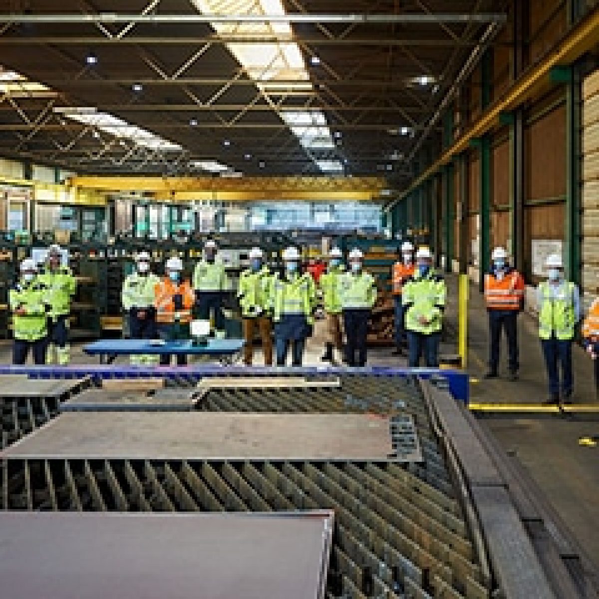ENGIE Solutions and Smulders kick off topside fabrication of TenneT project Hollandse Kust (noord) image