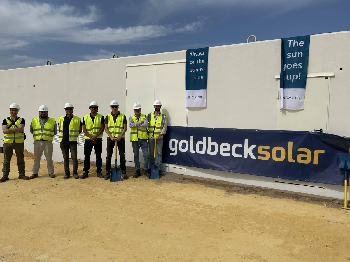 GOLDBECK SOLAR and ENCAVIS Celebrate Groundbreaking for 30 MWp Solar Park La Florida HIVE in Dos Hermanas image