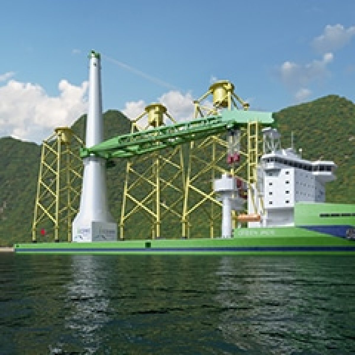 CDWE reaches Final Investment Decision and orders pioneering offshore wind installation vessel 'Green Jade' image