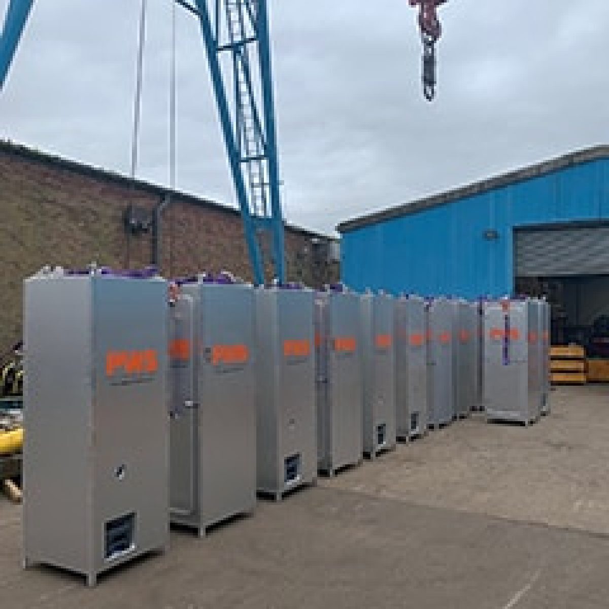 Loo queue - made-in-Norfolk first windfarm toilets ready to sail image