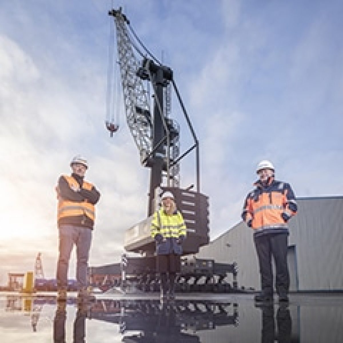 Engineering partnership makes light work of heavy lifting at Port of Blyth image