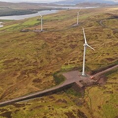 Natural Power advises on one of the first subsidy-free wind farms in the UK: Inverclyde Windfarm image