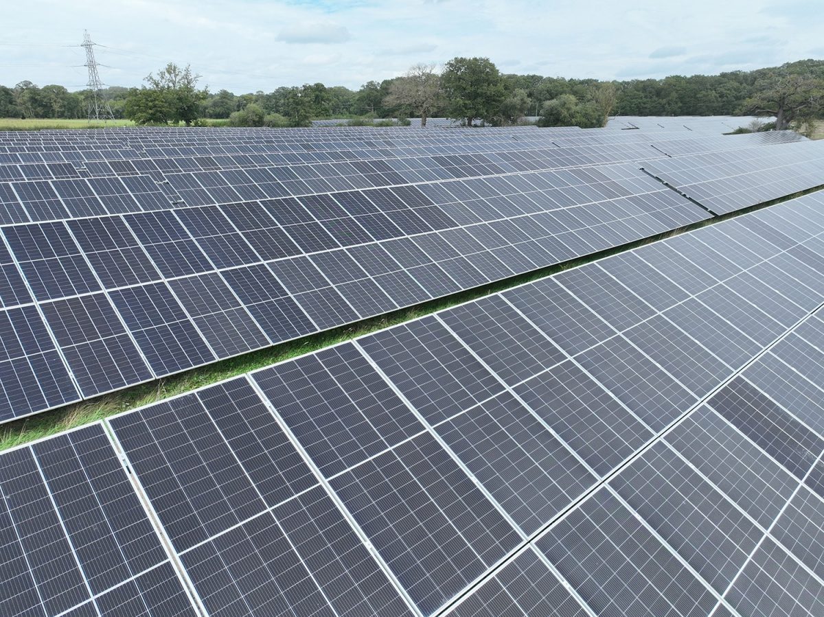 Enviromena announces second milestone of 2025 with Hampshire solar farm energisation image
