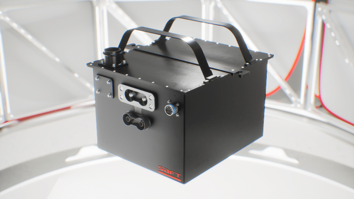 Saft introduces new 28V lithium-ion battery for aviation image