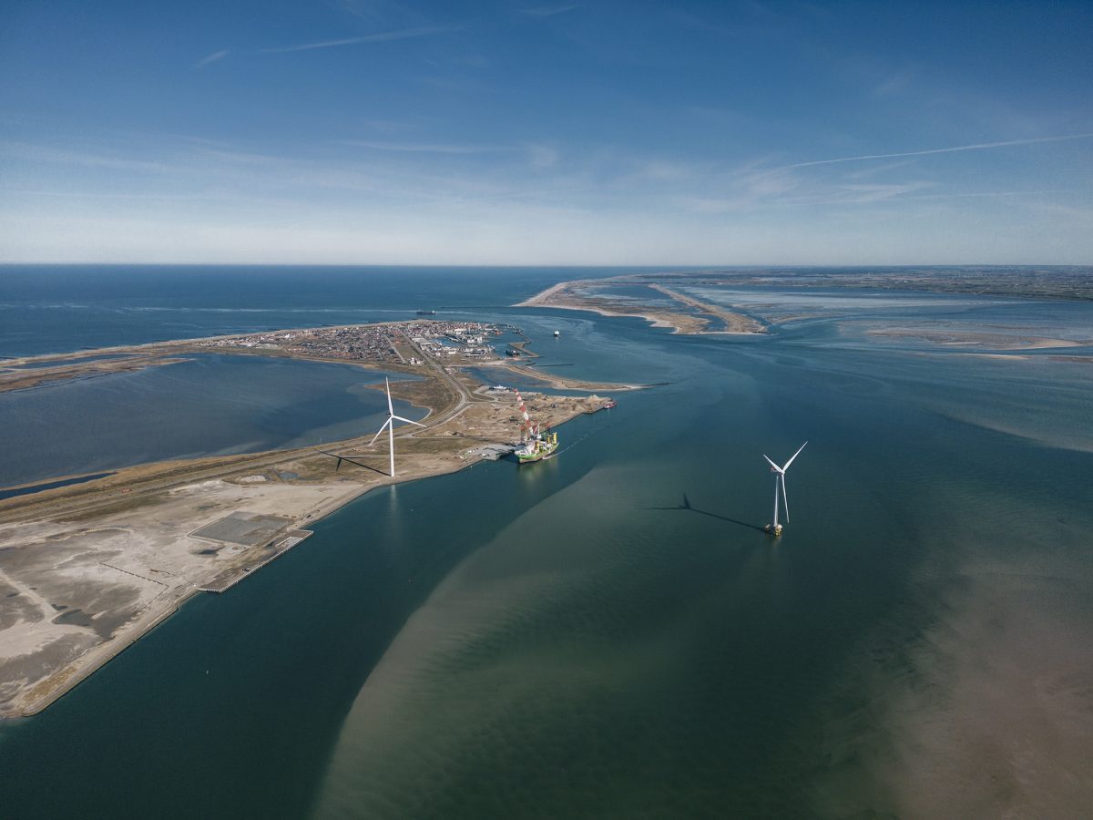 RWE chooses Thyborøn Port to build Denmark's largest offshore wind farm to date image