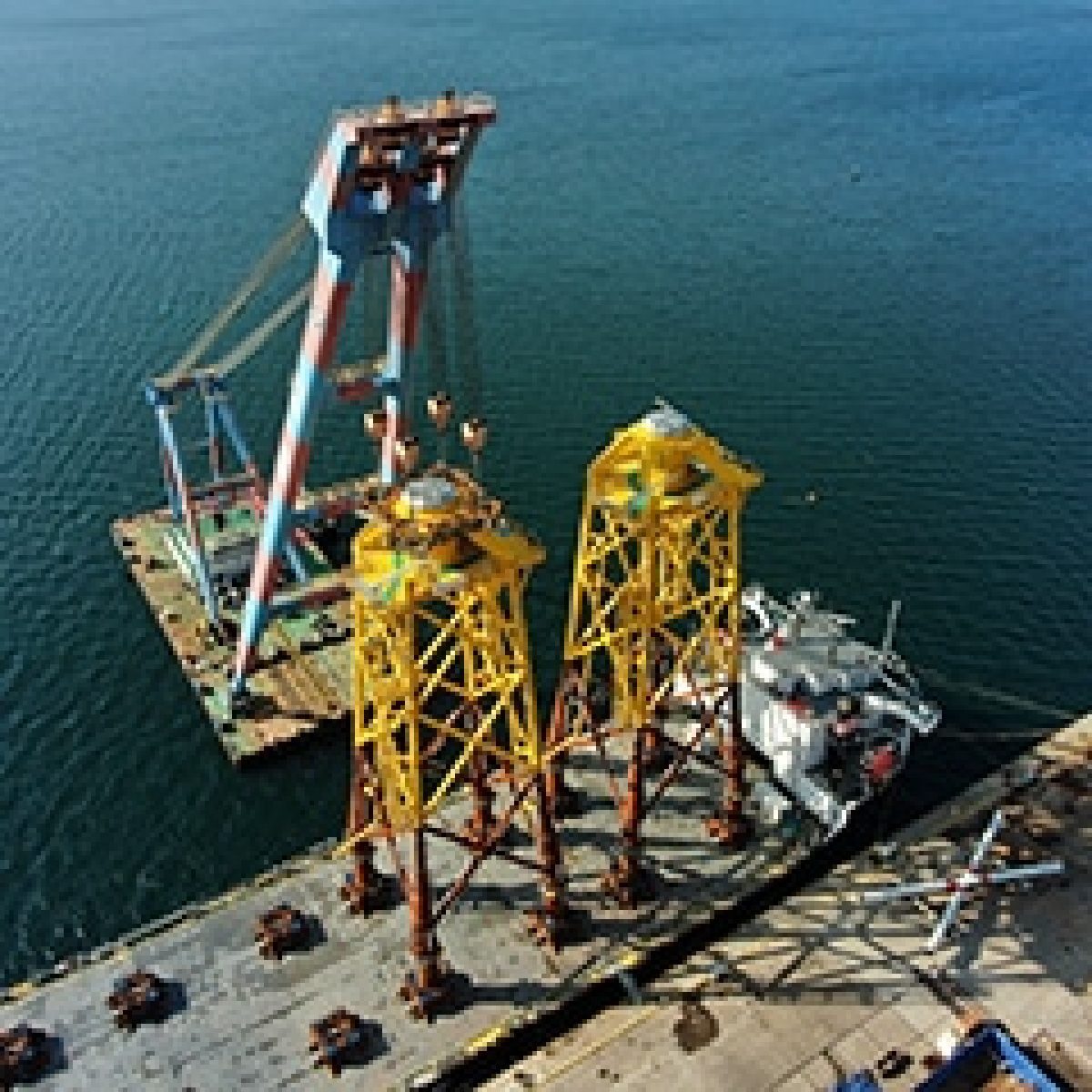 Jan De Nul loads first jackets for TPCs Offshore Wind Farm in Taiwan image