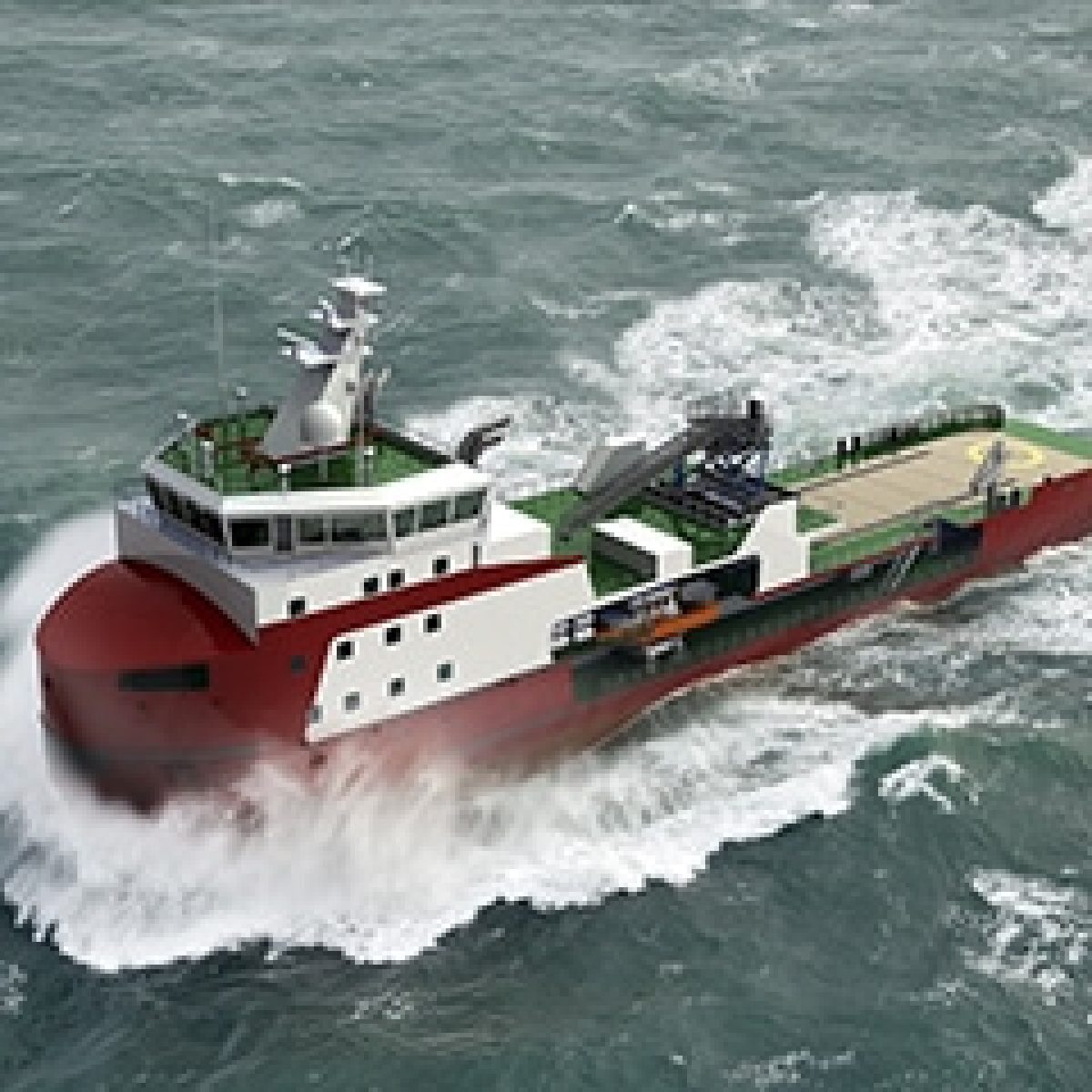 Royal Niestern Sander, Wagenborg and Ampelmann sign agreement for the provision of a W2W Gangway for newbuild icebreaker image