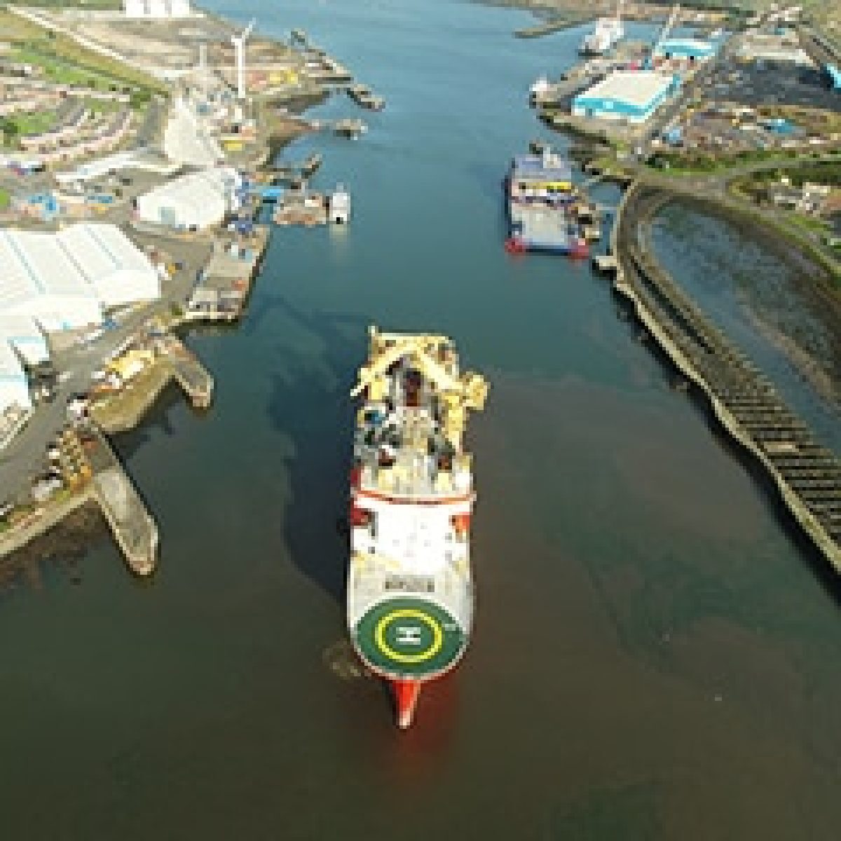 GLOBAL OFFSHORE COMPLETES CABLE INSTALLATION CAMPAIGN AT DANISH KRIEGERS FLAK OFFSHORE WIND FARM image