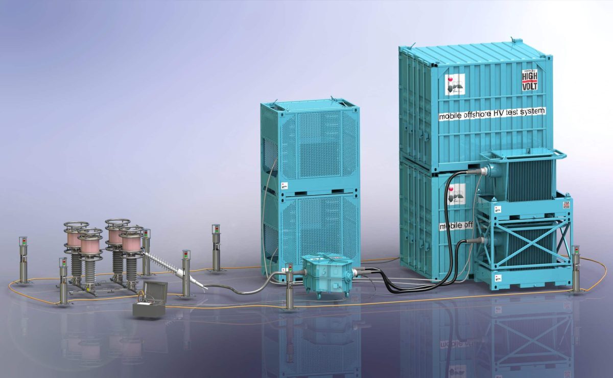 Onsite testing of offshore array cables image